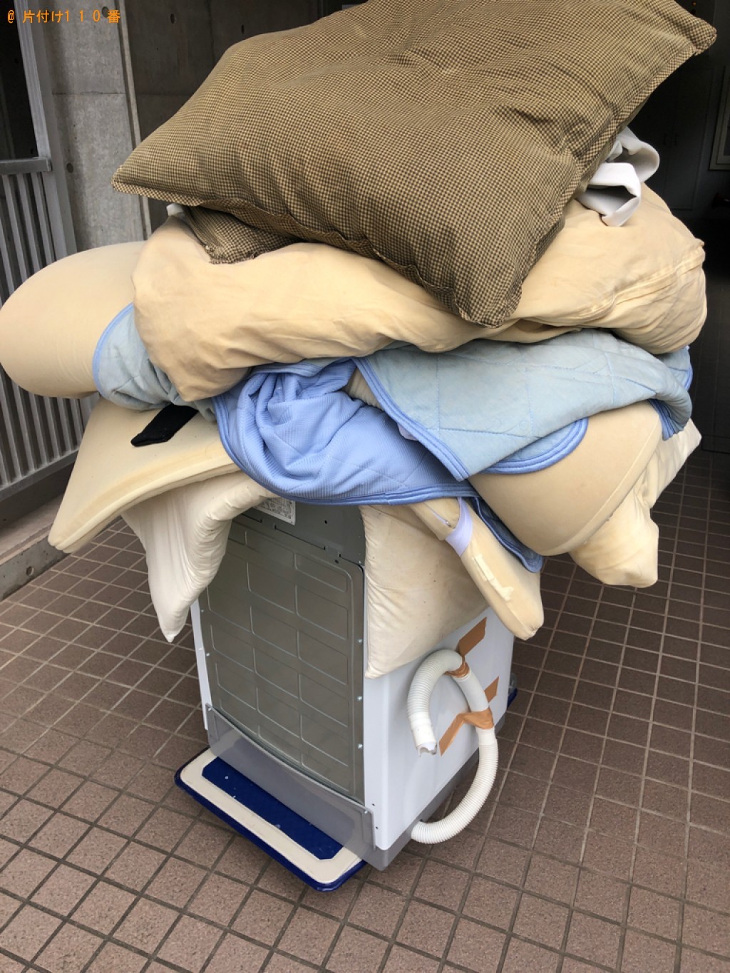 【松本市】洗濯機、ウレタンマットレス、布団等の回収・処分ご依頼