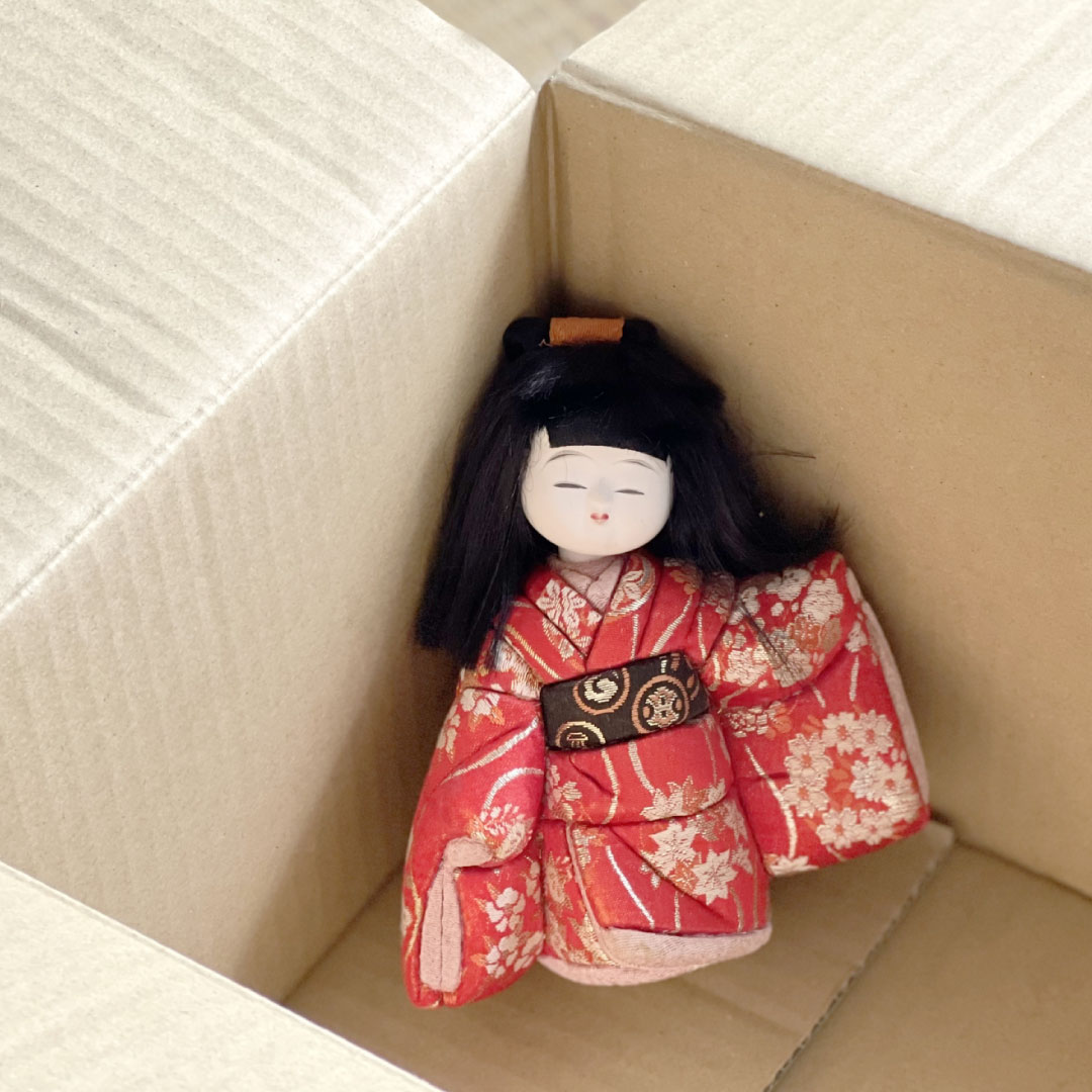 日本人形 能登上布人形 藤泉作