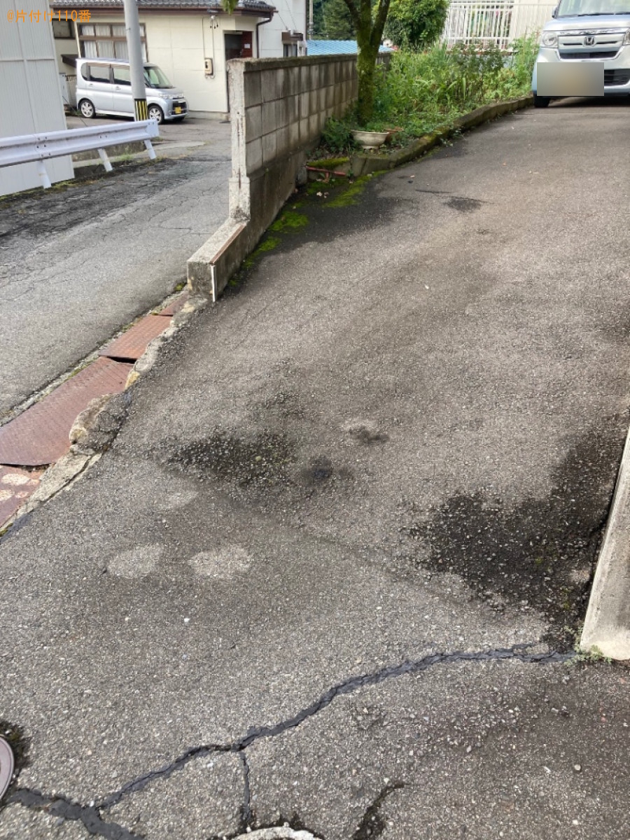 【岡谷市】学習机、椅子の回収・処分ご依頼　お客様の声