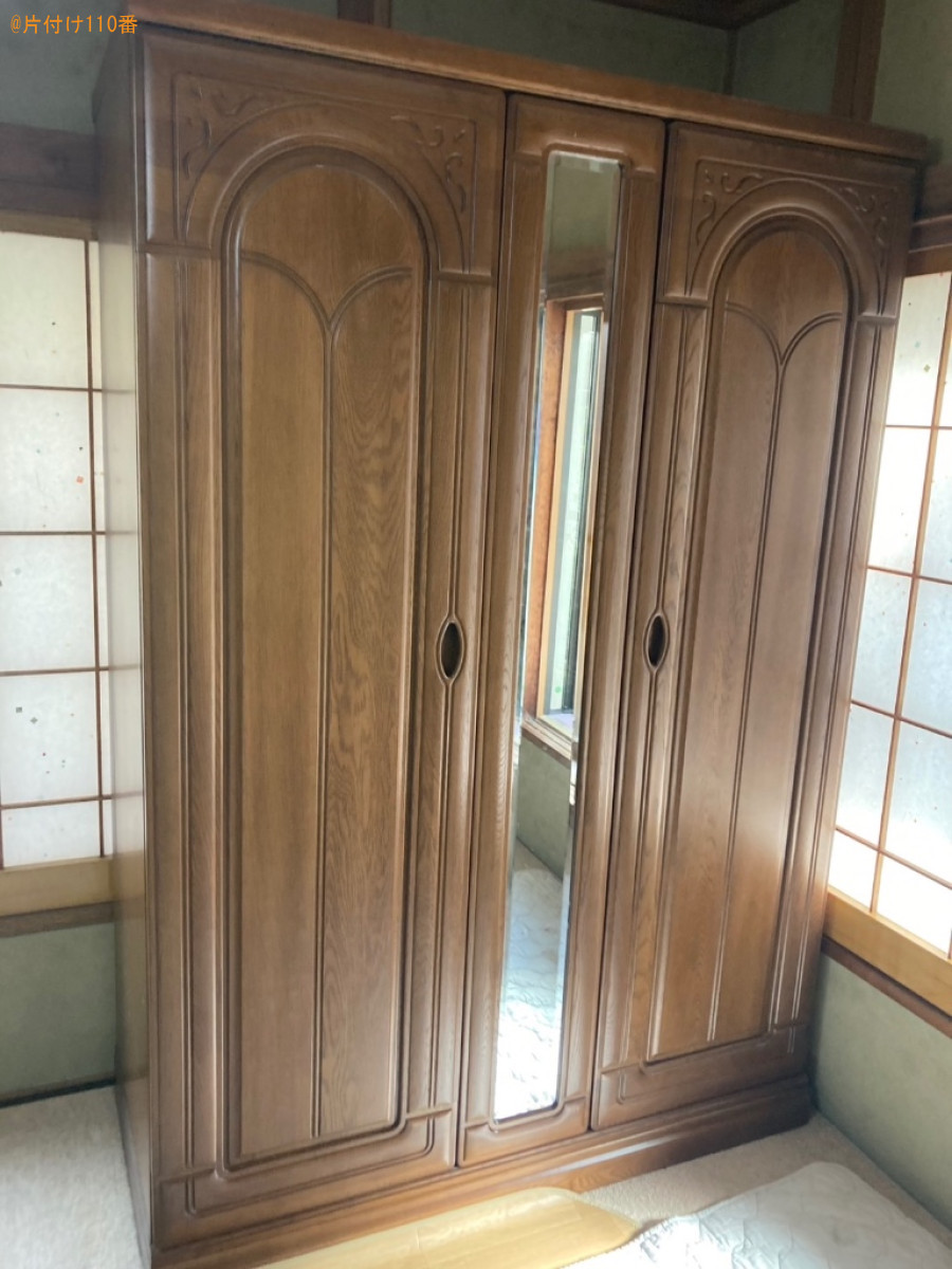 【茅野市】婚礼タンスの回収・処分ご依頼　お客様の声